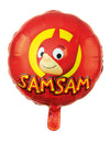 Ballon aluminium SamSam pour enfant rouge