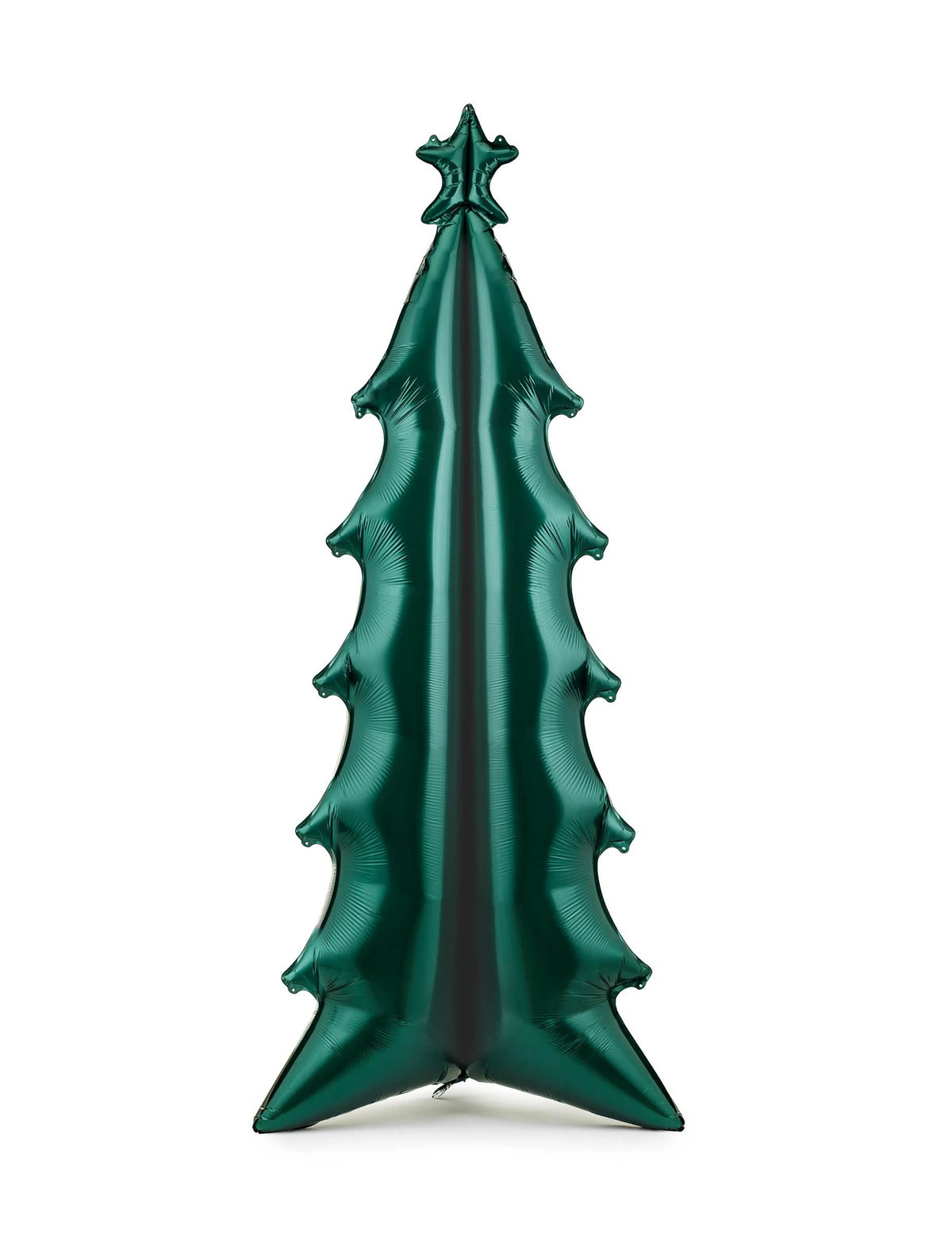 Fóliový balónek Vánoční stromek XXL zelený 77 x 184 cm