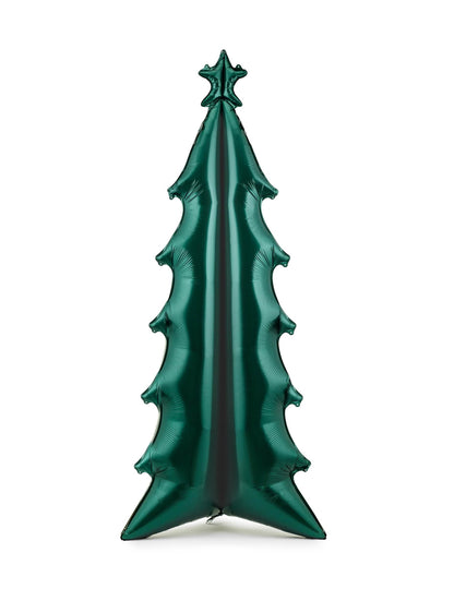 Fóliový balónek Vánoční stromek XXL zelený 77 x 184 cm