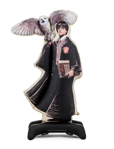 Fóliový balonek na stojánku Harry Potter™ s Hedvikou 90x145 cm