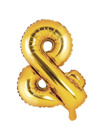 Symbol fóliového balónku + zlato 35 cm