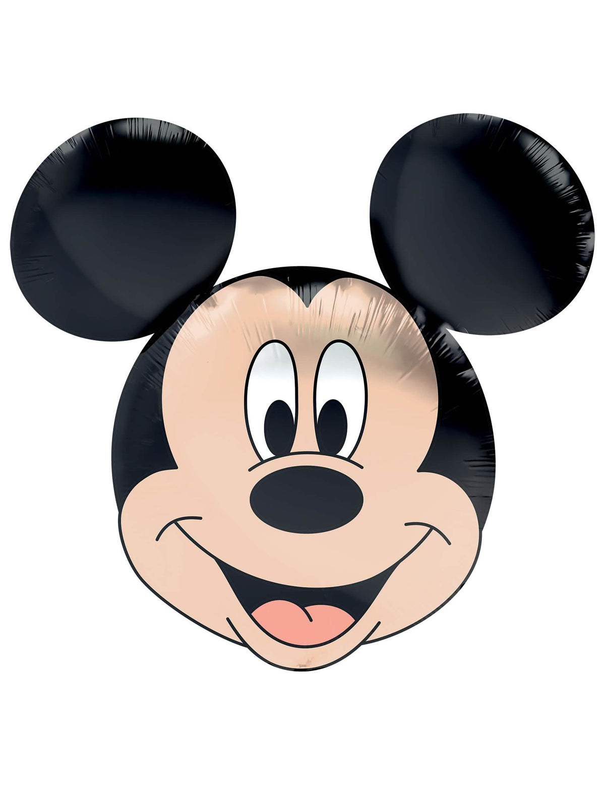 Hliníkový balónek Mickey Mouse hlava pro dítě černá a béžová