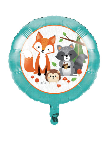 Fóliový balónek s motivem lesních zvířat 45 cm