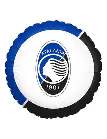 Bílý a modrý fóliový balónek Atalanta™ 43 cm