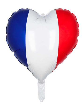 Fóliový balónek ve tvaru srdce ve Francii