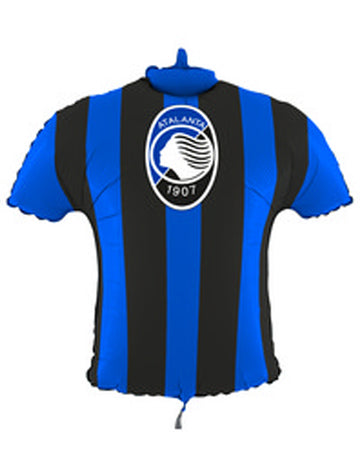 Bílý a modrý fóliový míč Atalanta™ jersey