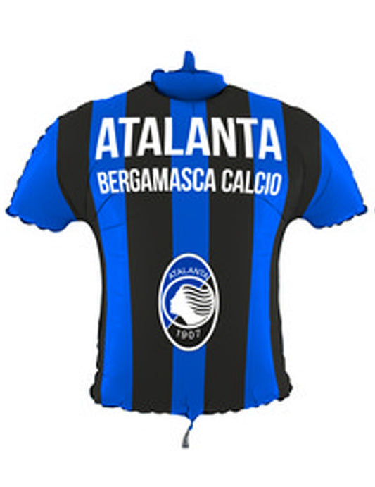 Bílý a modrý fóliový míč Atalanta™ jersey