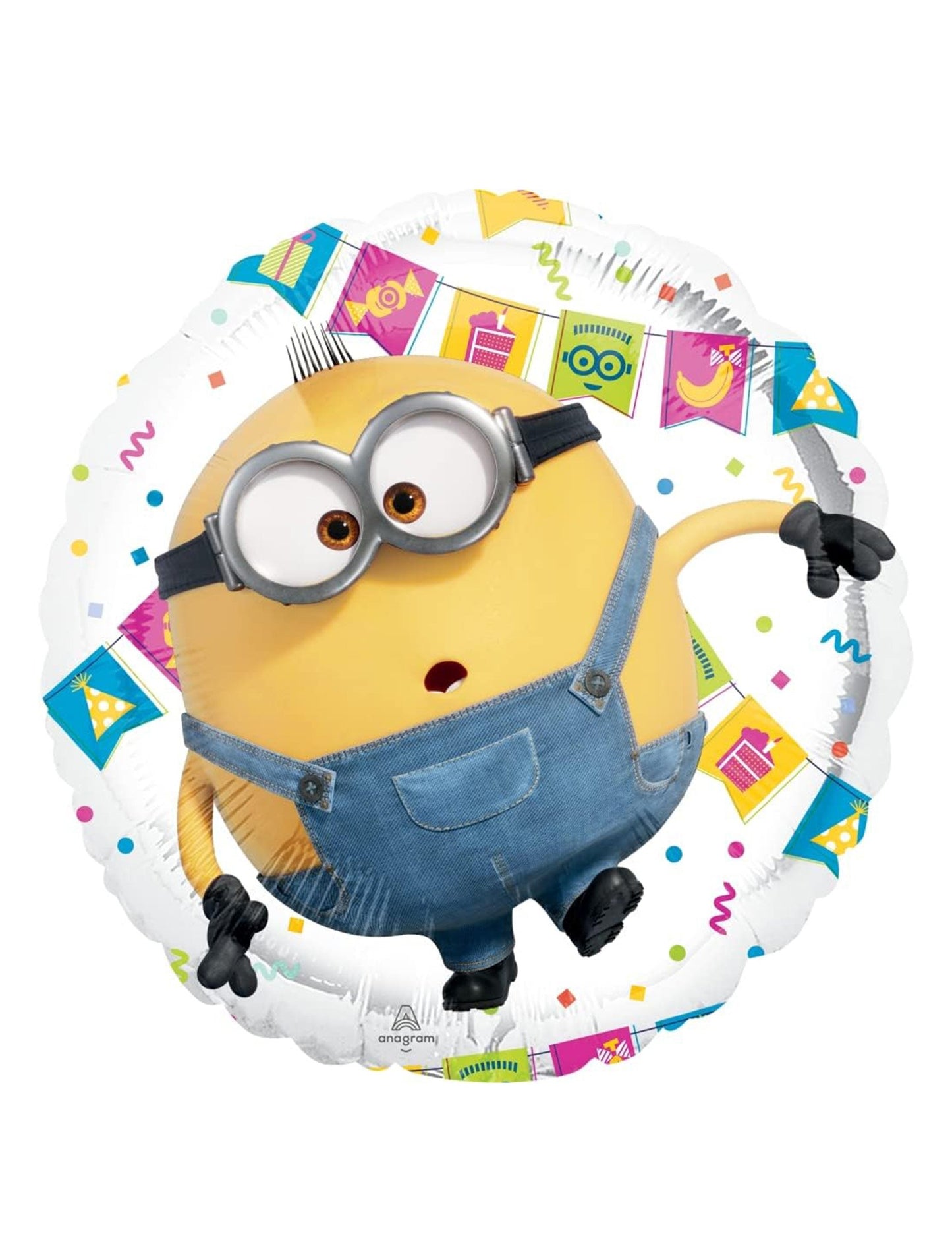 Ballon en aluminium Minions 45 cm