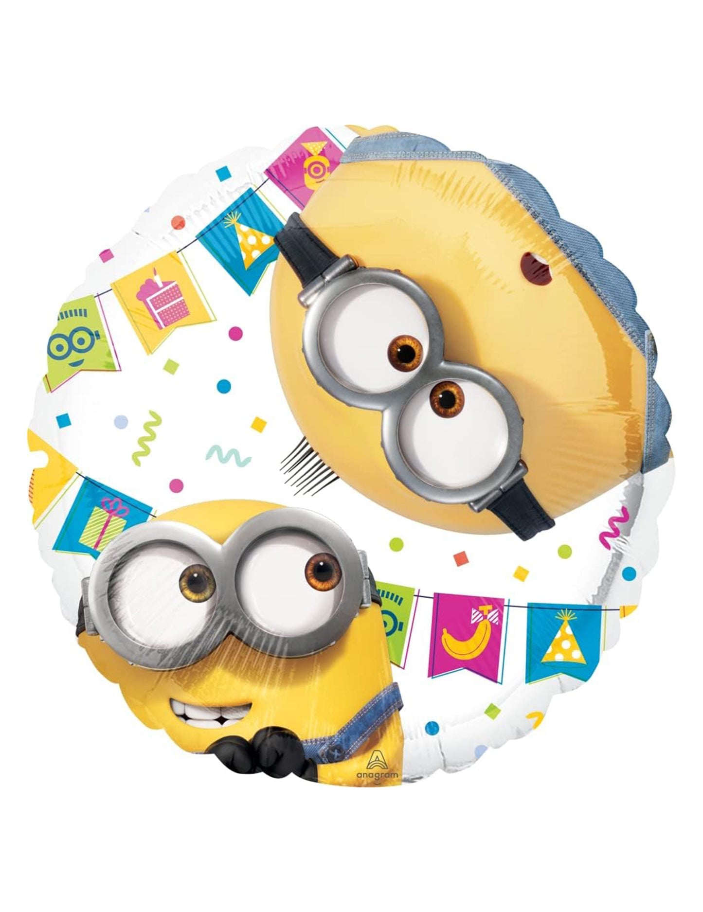 Ballon en aluminium Minions 45 cm