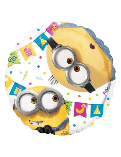 Ballon en aluminium Minions 45 cm