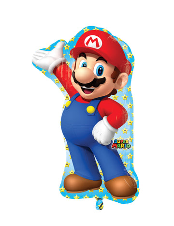 Fóliový balónek Super Mario 55 x 83 cm