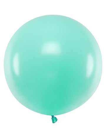 Obří latexový balónek v barvě mint 60 cm