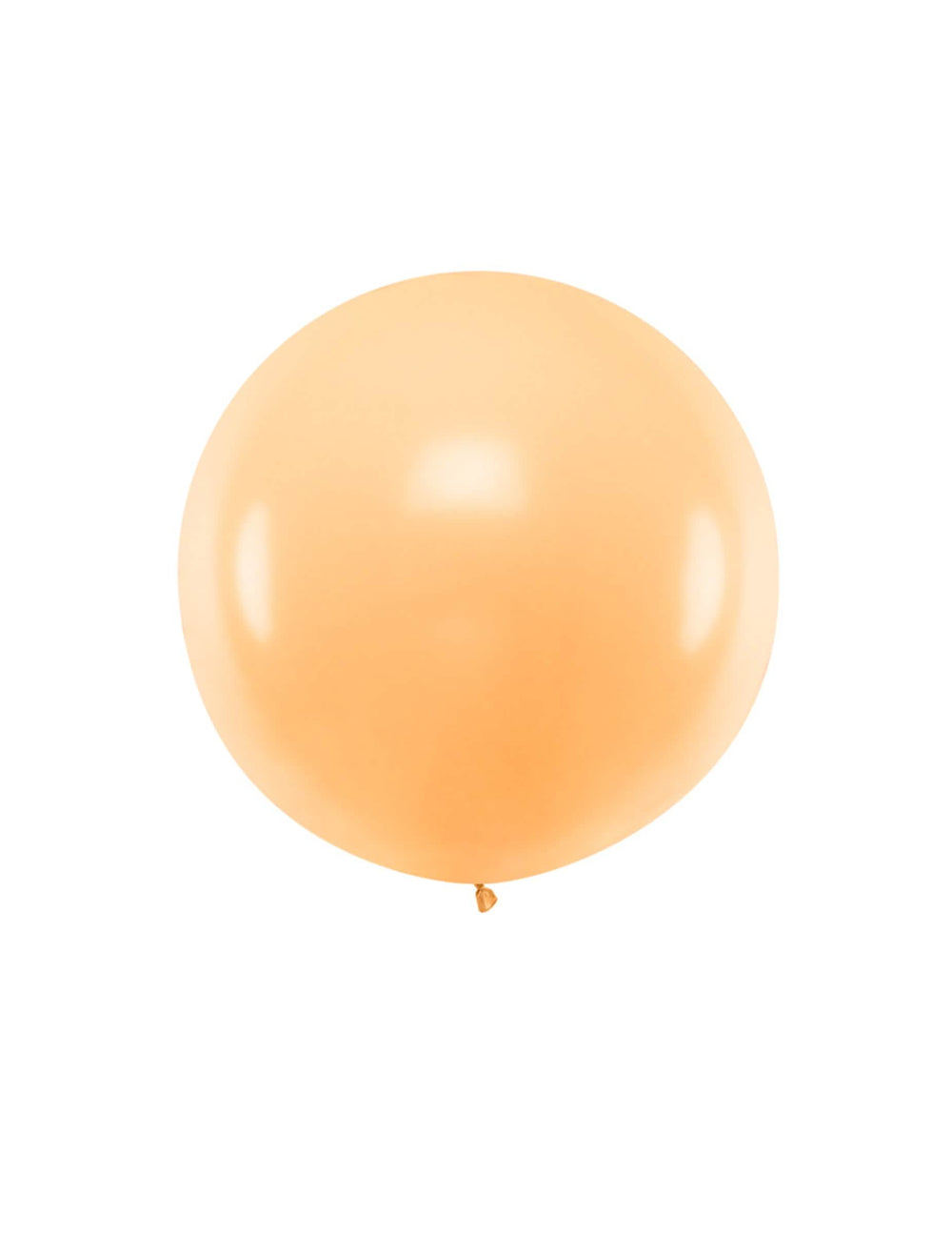 Ballon en latex géant pour fête couleur pêche