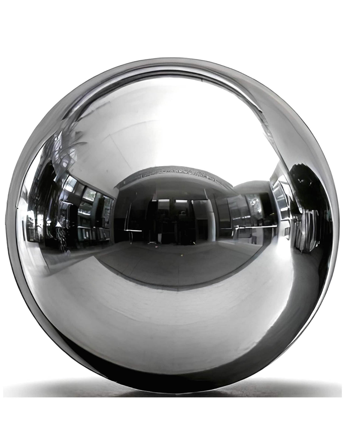 Obří stříbrný zrcadlový balón 200 cm
