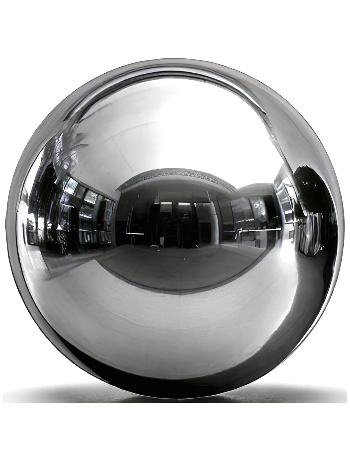 Obří stříbrný zrcadlový balón 200 cm
