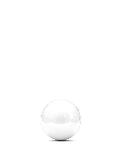 Obří balón bílá zrcadlová koule 60 cm