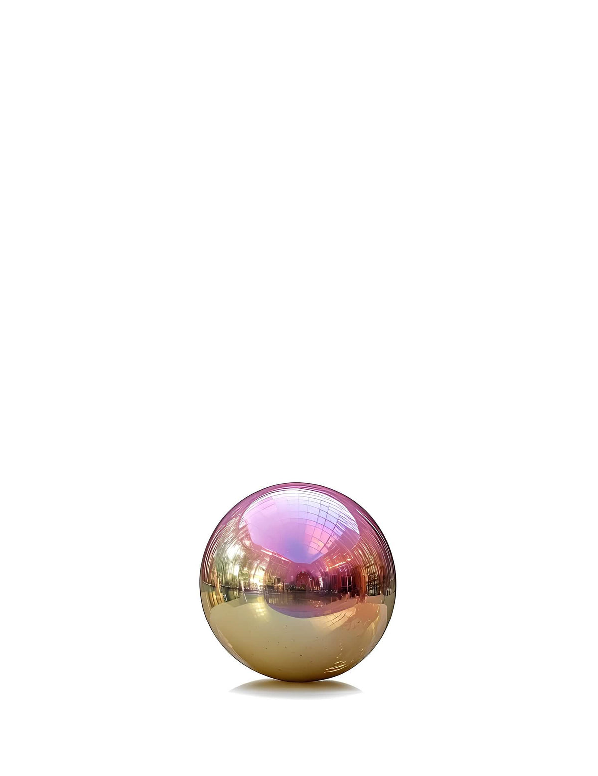 Obří balón duhová zrcadlová koule 60 cm