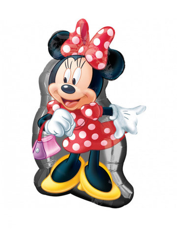 Offizieller Minnie Maus™-Folienballon Partydekoration bunt 48 x 81 cm