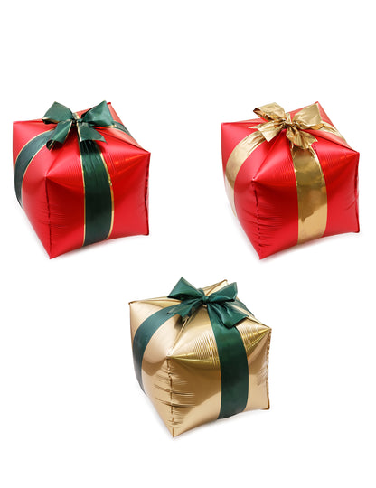 Fóliové balónky vánoční dárky 34 x 36 cm