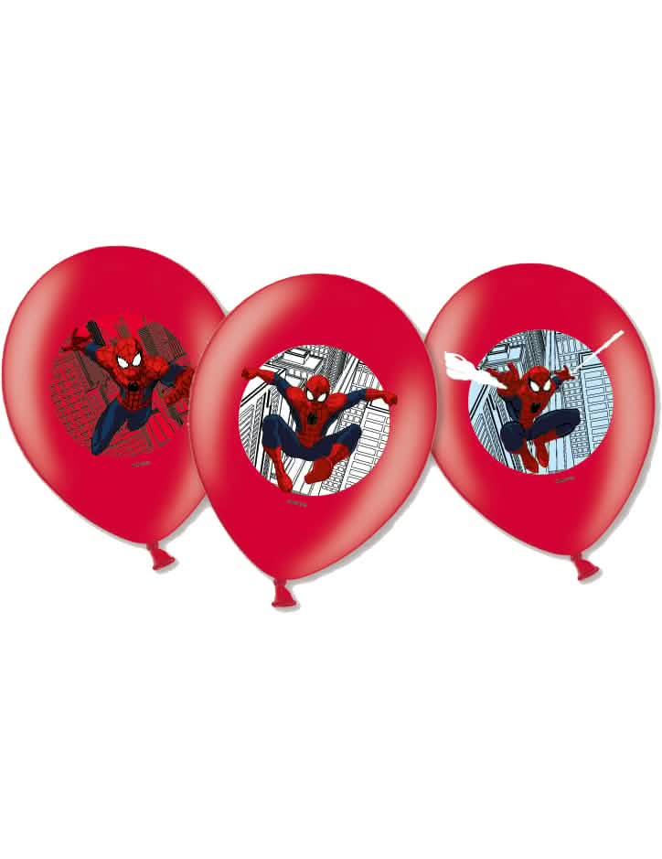 balónky Spiderman pro dítě červené