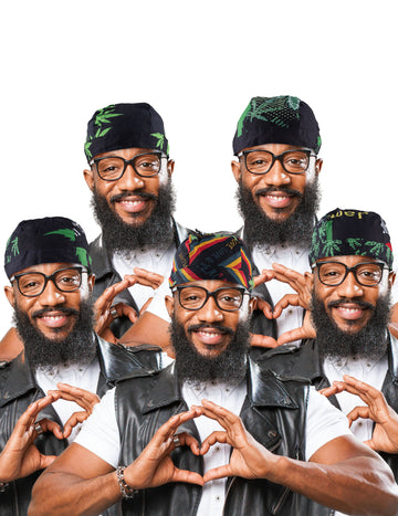 Jamajský rasta šátek