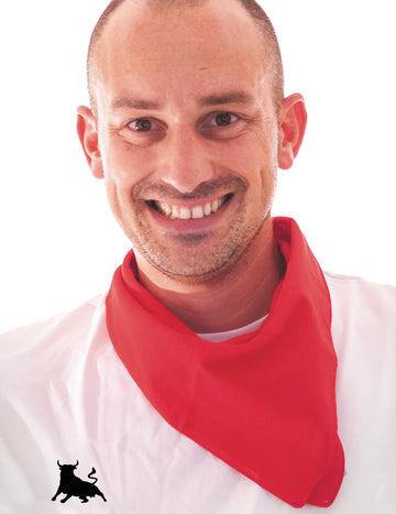 Červený šátek Feria pro dospělé