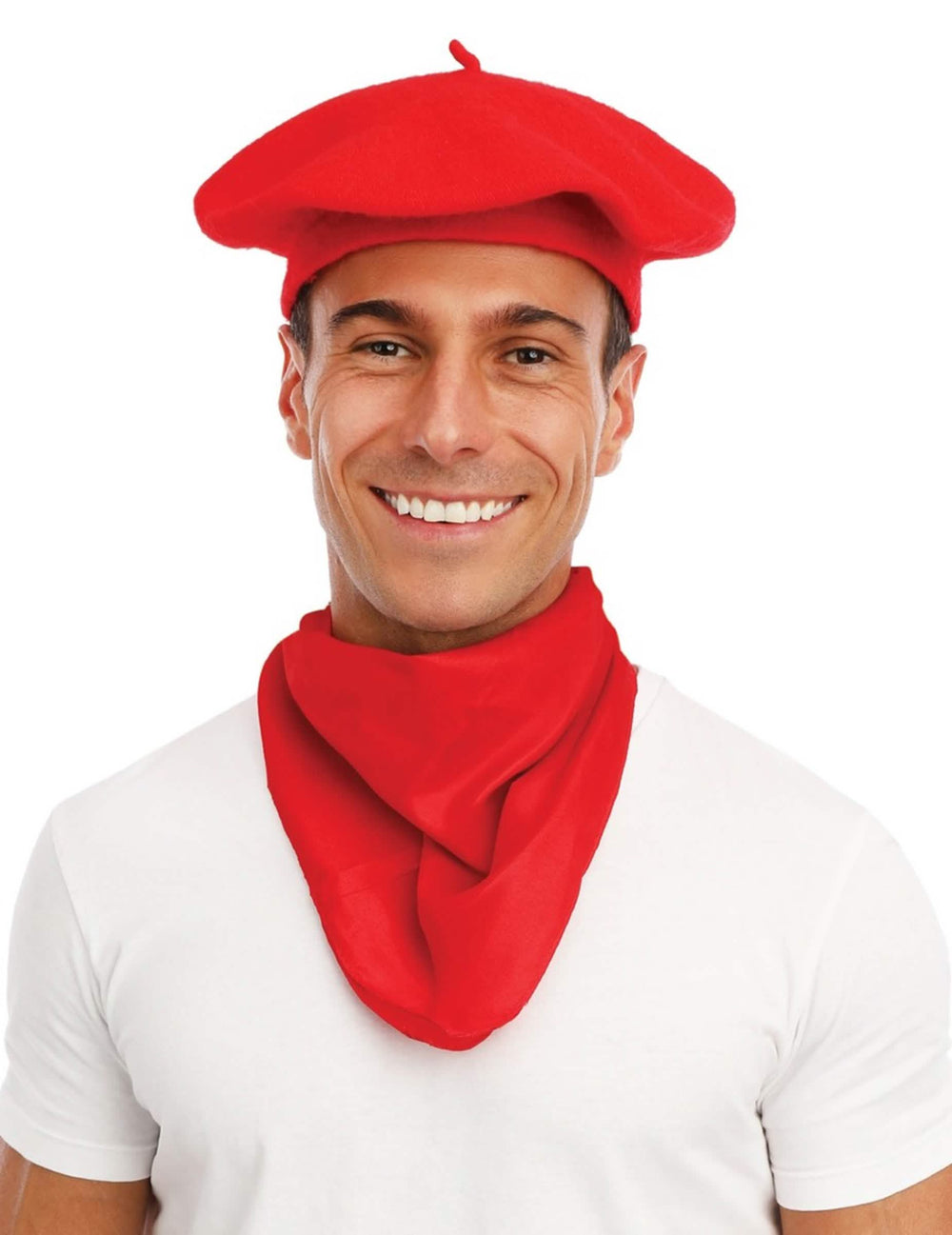 Bandana na fiestu pro dospělého červená