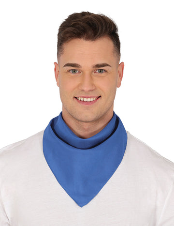 Obyčejný modrý šátek