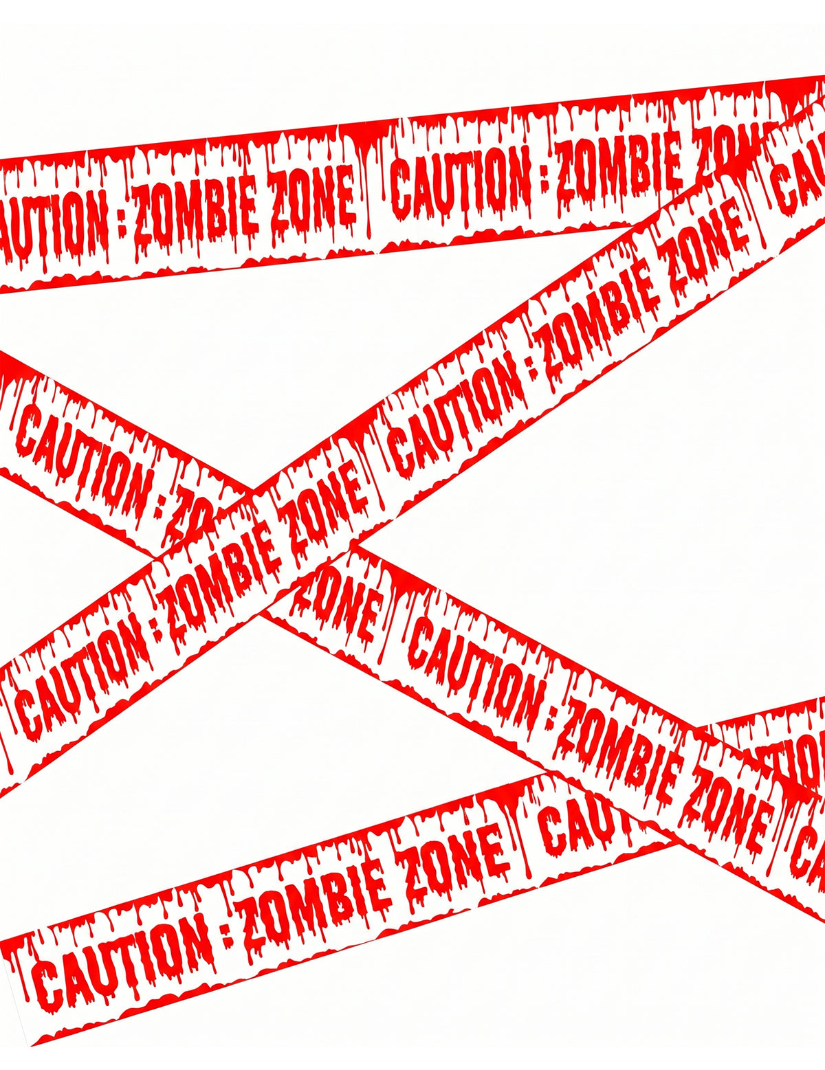 Vymezovací páska Zombie Zone 6m