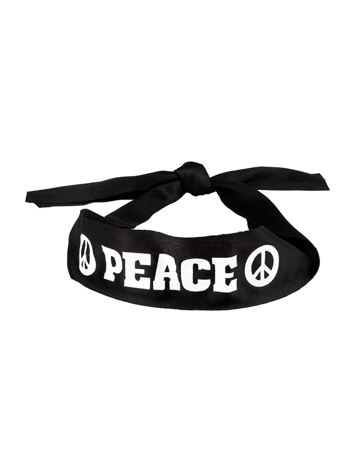 Detail uzlu připevnění čelenky Peace pro dospělý