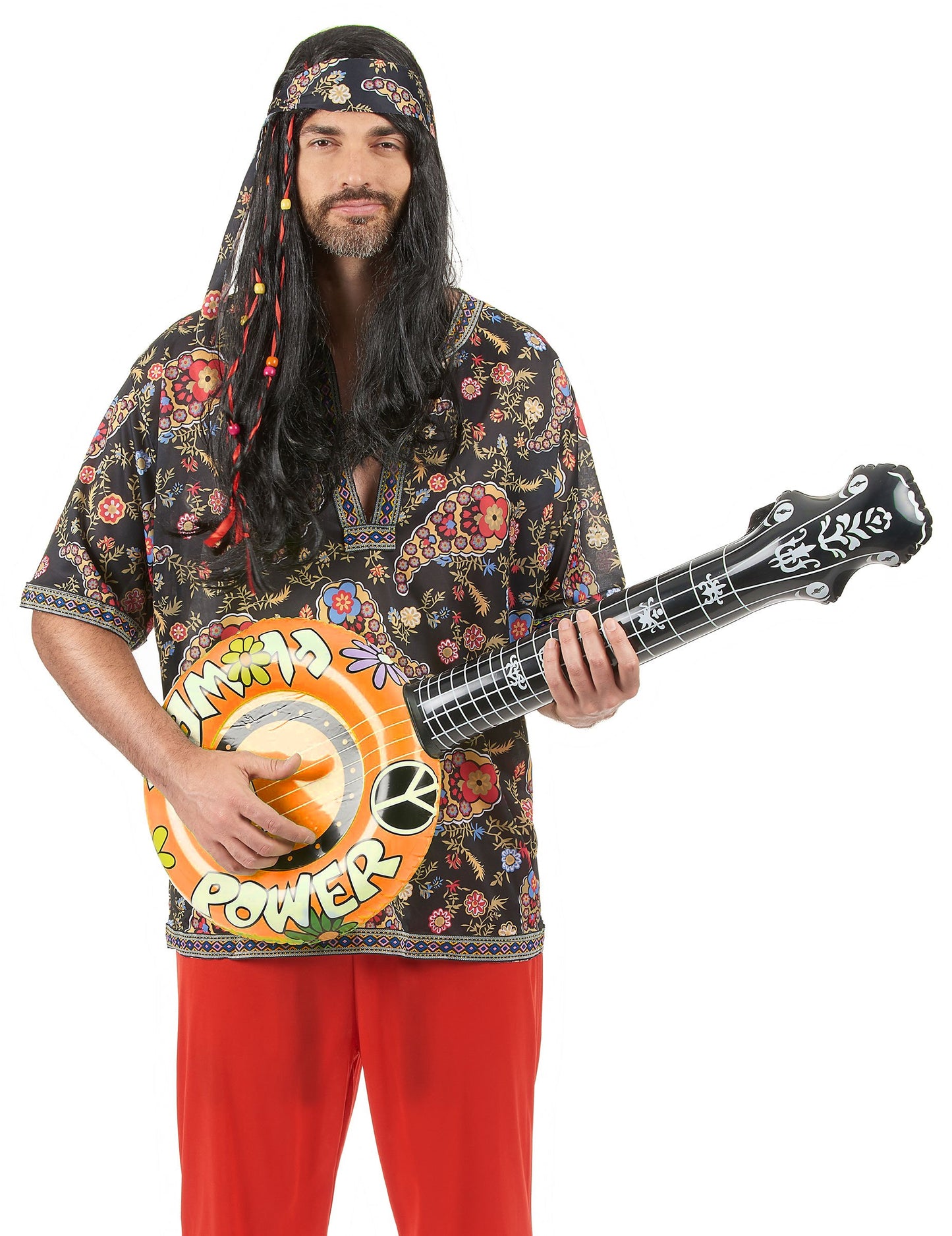 nafukovací oranžové hippie banjo