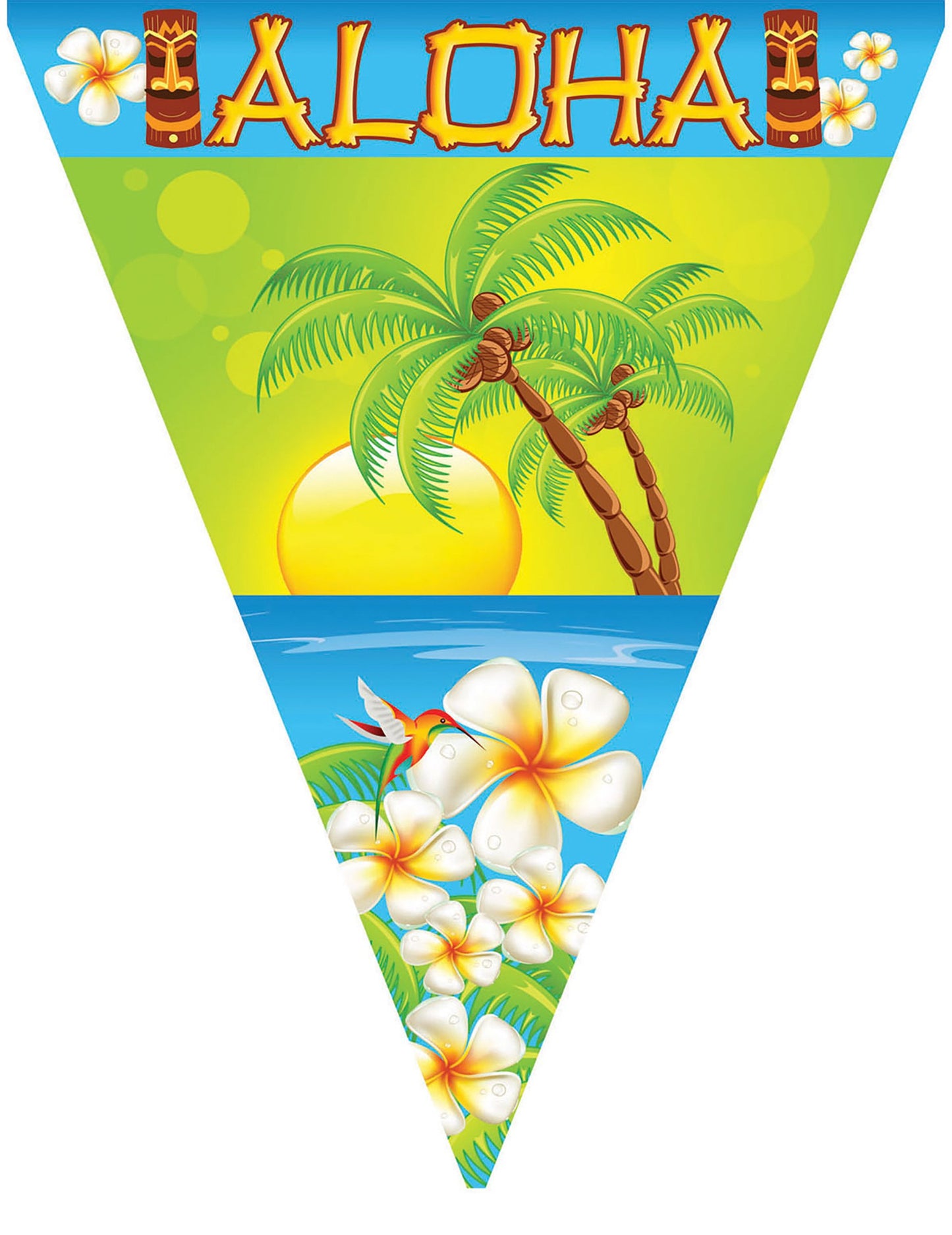 Girlanda s vlajkou Aloha 5 m