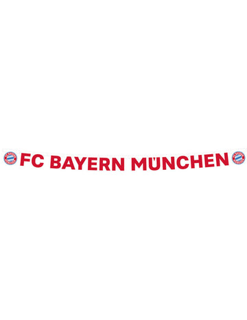Kartonový banner FC Bayern Mnichov 180 x 11 cm