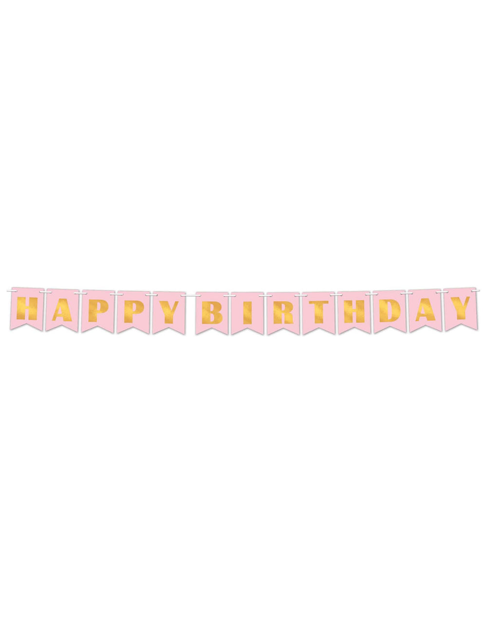 Přehled papírového banneru happy birthday pro narozeniny