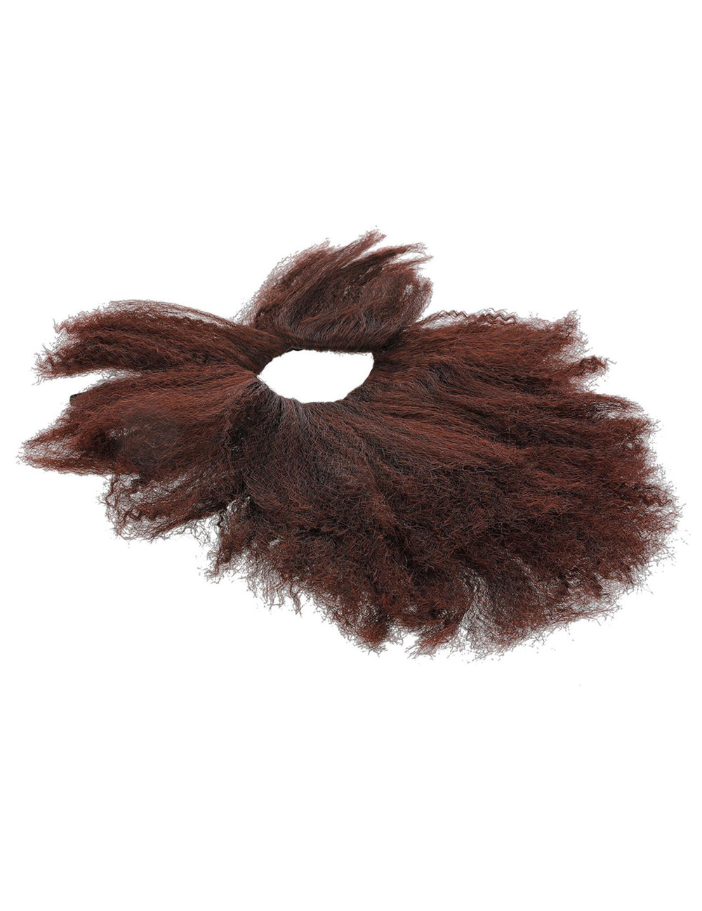 Vue à plat de la barbe longue pour adulte