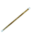 Bâton de majorette pour enfant doré à paillettes