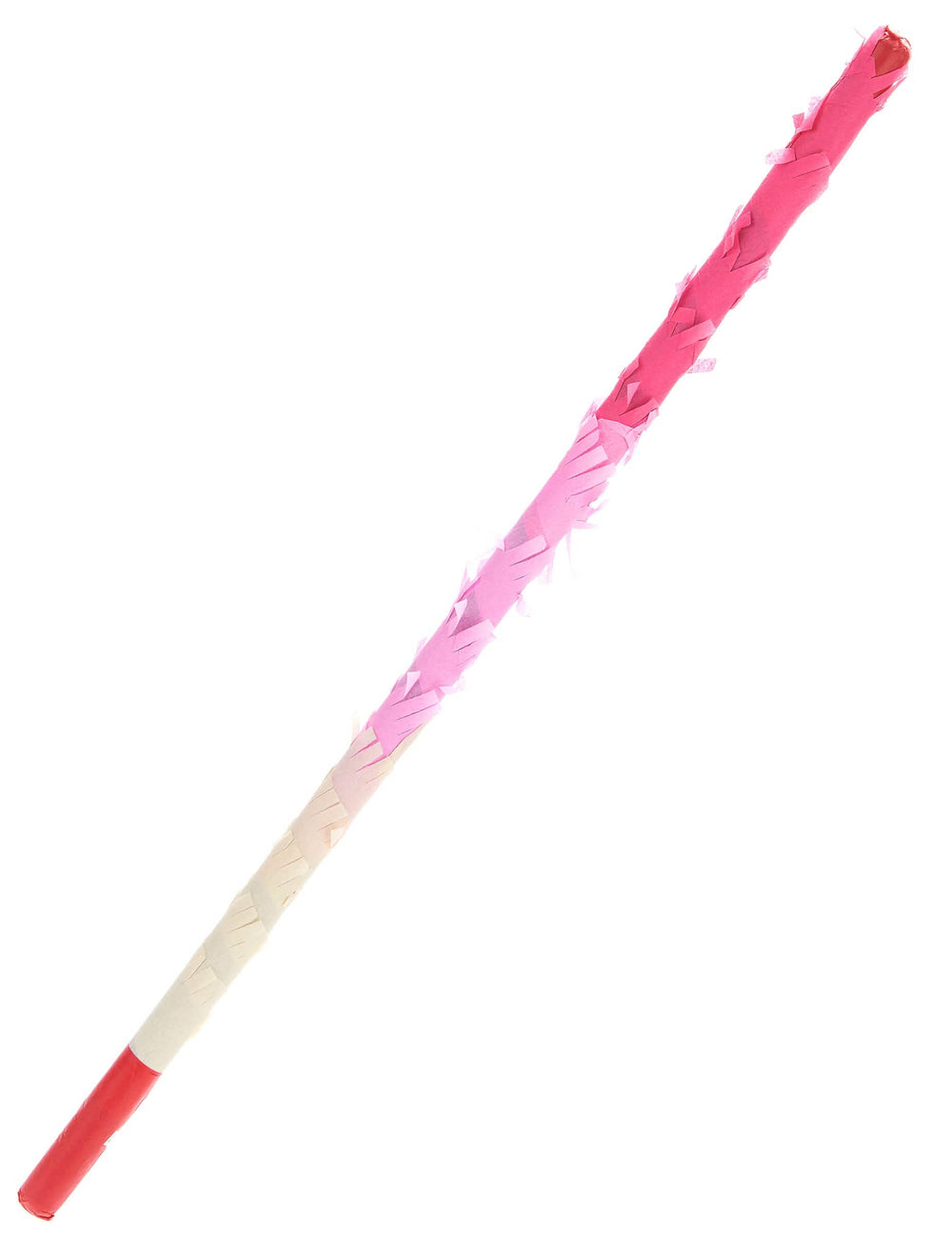 Pohled z profilu na dětský piñata klacek
