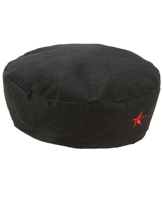Boční pohled na baret Che Guevary
