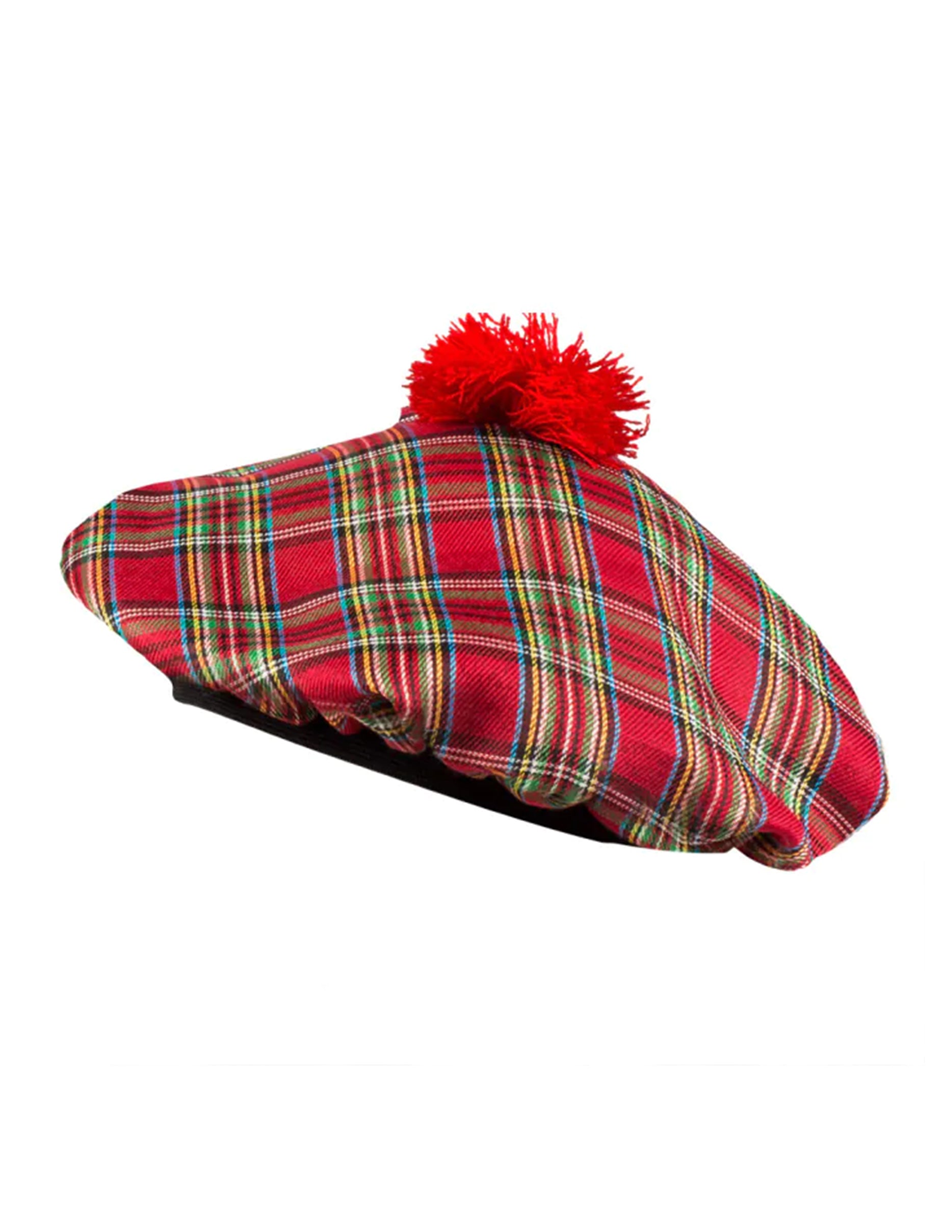 Vue de profil du béret écossais pour adulte