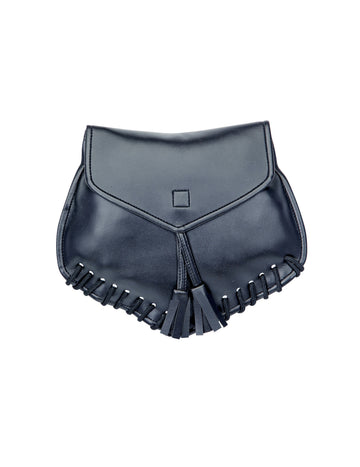 Černá brašna z umělé kůže