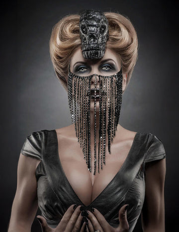 Šperky s třásněmi na obličej pro dospělé