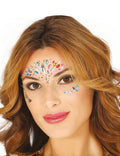 Maquillage avec strass pour visage et corps - Tendances