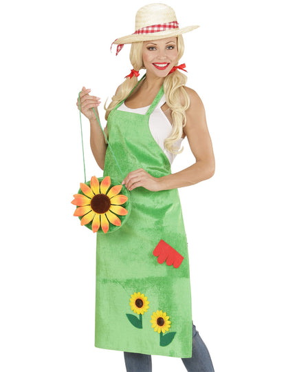 Sacoche avec tournesol de la blouse de jardinier pour adulte