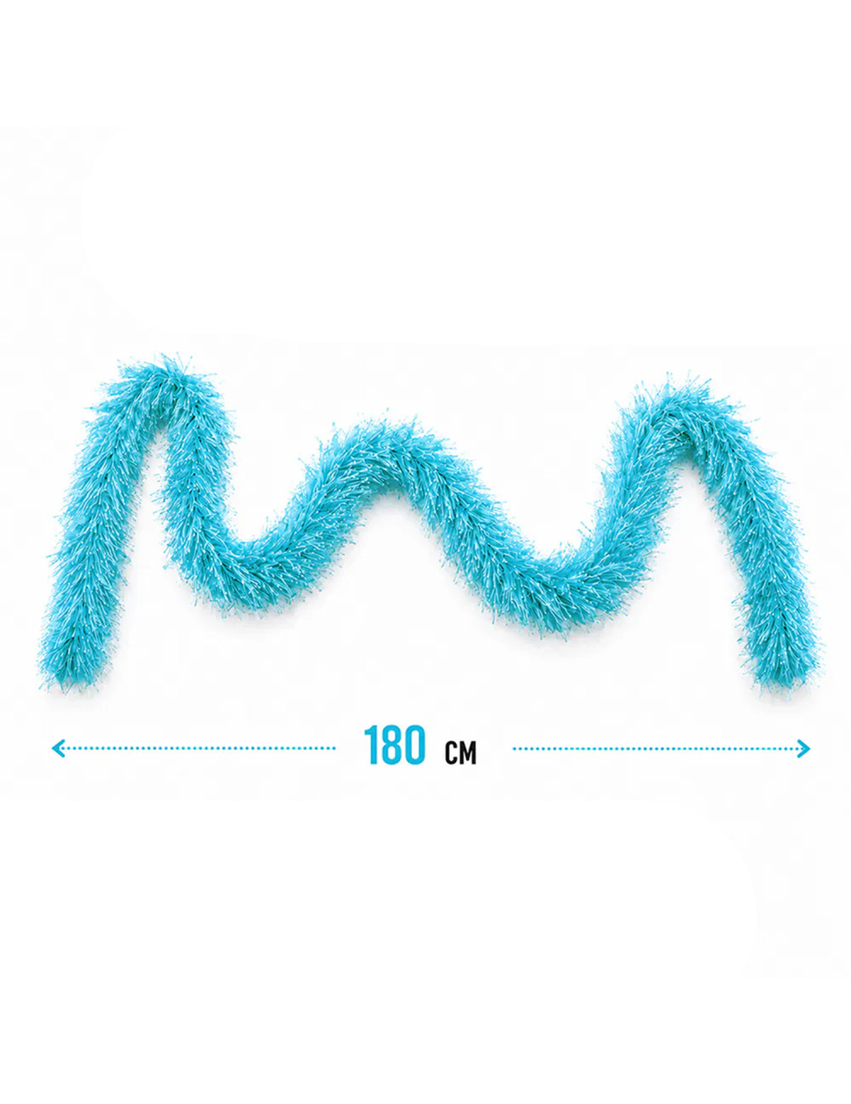 Modré boa s chlupy 60g