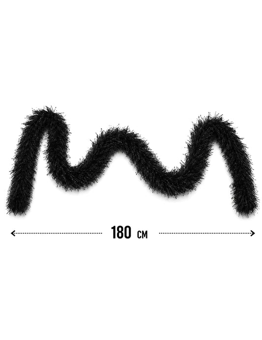Boa černé vlasy 60g