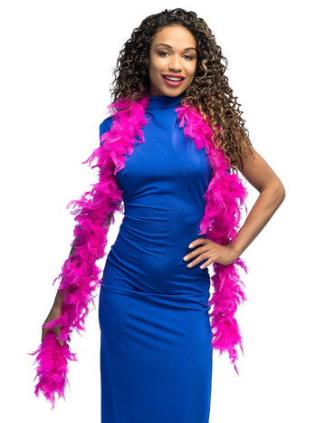 Sytě růžové boa 50g