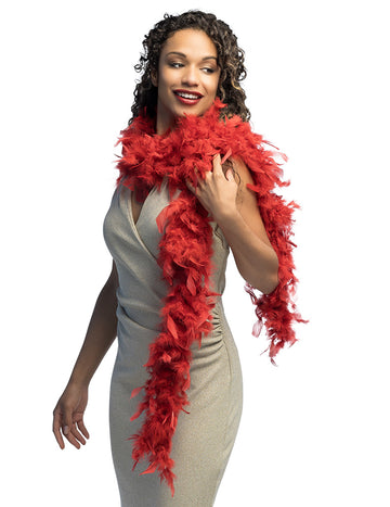 Vínově červené boa 50 g