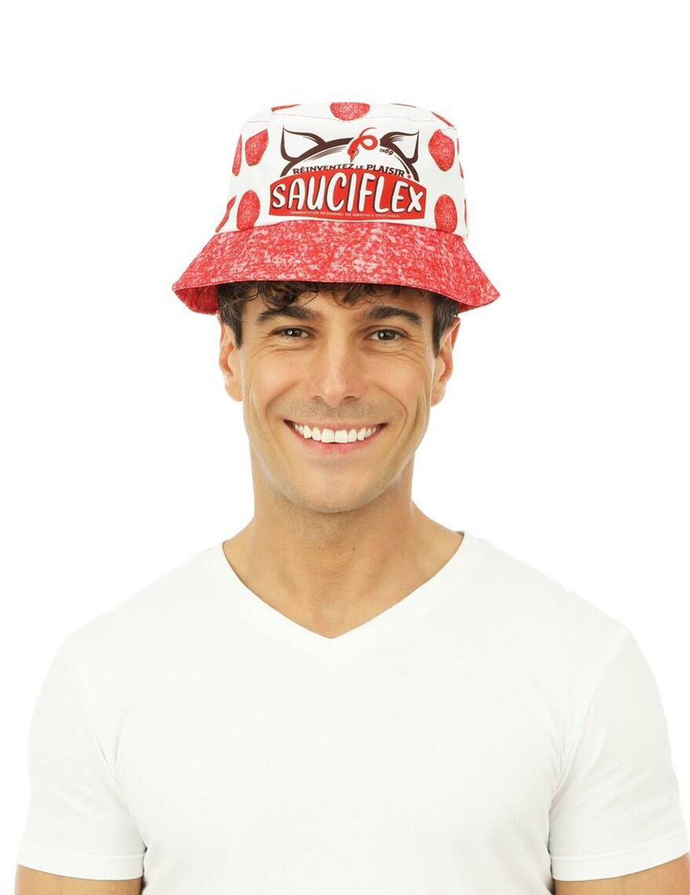 Bob Sauciflex Apéro pour adulte blanc et rouge