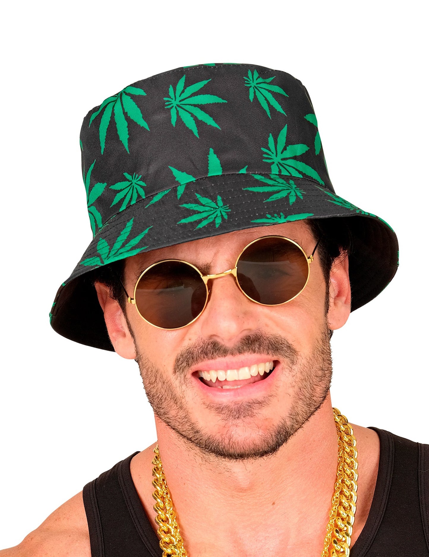 Rasta klobouk s listem pro dospělé 