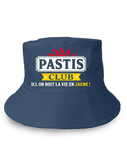 Modrá párty klobouk Bob Pastis Club pro dospělé 